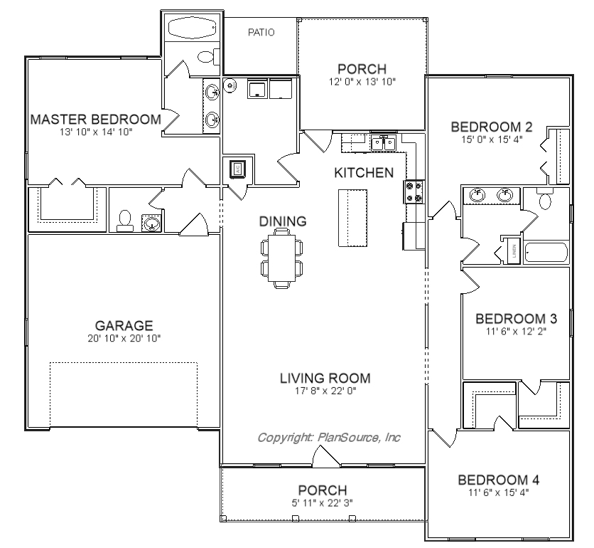 J0122-26 Floor plan